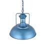 Regent Vintage Kitchen Pendant Light Aston Blue - Soho Lighting