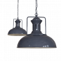 Leaden Grey Vintage Kitchen Pendant Light - Regent - Soho Lighting