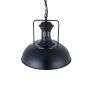 Matt Black Vintage Kitchen Pendant Light - Regent - Soho Lighting