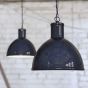 Wardour Industrial Bay Pendant Light Squid Ink Navy Blue - Soho Lighting