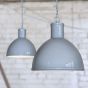 French Grey Industrial Hallway Hallway Pendant Light - Wardour - Soho Lighting