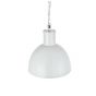 Clay White Cream Industrial Hallway Pendant Light - Wardour - Soho Lighting