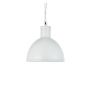 Clay White Cream Industrial Hallway Pendant Light - Wardour - Soho Lighting