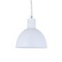 Pure White Industrial Hallway Pendant Light - Wardour - Soho Lighting