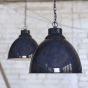 squid ink blue pendant light