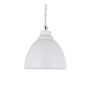 Clay White Cream Vintage Pendant Light - Oxford - Soho Lighting