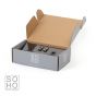 Soho Lighting Black Nickel 2 Gang DP Socket Black Ins 13A Screwless