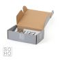 Soho Lighting Polished Chrome 4 Gang 2 Way 10A Light Switch Blk Ins Screwless