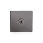 Soho Lighting Black Nickel 1 Gang Intermediate Toggle Switch Screwless