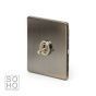 Antique Brass Toggle Switch