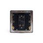 Soho Lighting Antique Brass 1 Gang Intermediate Toggle Switch Screwless
