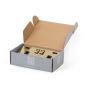 Soho Lighting Brushed Brass 13A 2 Gang DP Fast Charge 4.8amp USB Socket Blk Ins Screwless