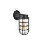 Soho Lighting Broadwick Coffee Black Finish Indoor Nautical Bulkhead Wall Light