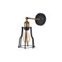Denman Cone Black Cage Wall Light - Soho Lighting