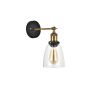 Romilly Clear Glass Cone Wall Light - Soho Lighting