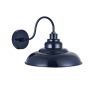 Portland Reclaimed Style Wall Light Squid Ink Navy Blue - Soho Lighting