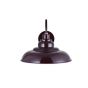 Portland Reclaimed Style Wall Light Mulberry Red