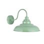 Chalk Mint Green Reclaimed Style Wall Light - Portland - Soho Lighting