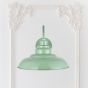 Chalk Mint Green Reclaimed Style Wall Light - Portland - Soho Lighting