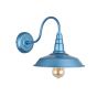 Argyll Industrial Wall Light Aston Blue - Soho Lighting