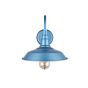 Argyll Industrial Wall Light Aston Blue - Soho Lighting