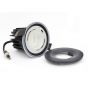 Anthracite LED Downlights, Fire Rated, Fixed, IP65, CCT Switch, High CRI, Dimmable