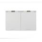 Soho Lighting White Metal 2 Gang 4 x25mm EM-Euro Module Floor Plate