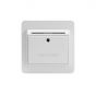 Soho Lighting White Metal 32A Key Card Switch With White Insert