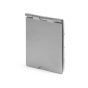 Soho Lighting Brushed Chrome Black Insert Flat Plate 2 x25mm EM-Euro Module Floor Plate