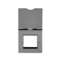 Soho Lighting Black Nickel 2 x25mm EM-Euro Module Floor Plate
