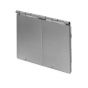 Soho Lighting Brushed Chrome Black Insert Flat Plate 4 x25mm EM-Euro Module Floor Plate