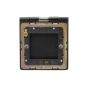 Soho Lighting Matt Black 2 x25mm EM-Euro Module Floor Plate
