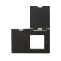Soho Lighting Matt Black & White 4 x25mm EM-Euro Module Floor Plate