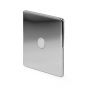 Soho Lighting Polished Chrome 20A Flex Outlet Wht Ins Screwless - Elesi