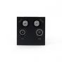 Soho Lighting Black SAT1/SAT2/TV/Radio EM-Euro Module