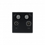 Soho Lighting Black SAT1/SAT2/TV/Radio EM-Euro Module