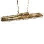 Soho Lighting Warwick Brass Large Statement Industrial Strip Light 