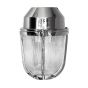 Soho Lighting Hopkin Nickel IP65 Prismatic Glass Outdoor & Bathroom Wall Light