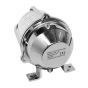 Soho Lighting Hopkin Nickel IP65 Prismatic Glass Outdoor & Bathroom Wall Light
