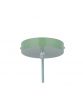 Chalk Mint Green Industrial Breakfast Bar Pendant Light- Argyll - Soho Lighting