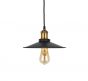 Denman Flat Vintage Industrial Edison  Pendant - Soho Lighting