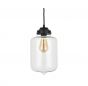Soho Lighting Goslett Clear Blown Glass Jar Pendant Light