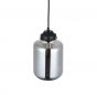 Soho Lighting Goslett Smoked Blown Glass Jar Pendant Light