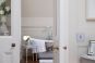 Soho Fusion White & Polished Chrome With Chrome Edge 10A 1 Gang 2 Way Switch White Inserts Screwless