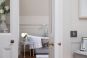 Soho Lighting Brushed Chrome 1 Gang 2 Way 10A Light Switch Wht Ins Screwless