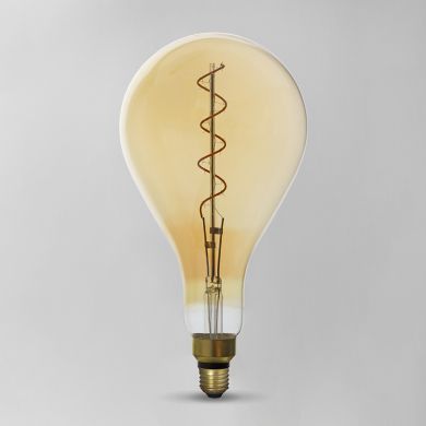 Vintage Style
Edison Clear LED PS160 Bulb
Spiral Filament