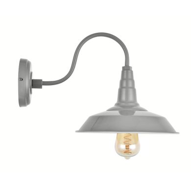 French Grey Wall Light