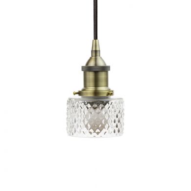Dante Petite Prismatic Glass Pendant Light
