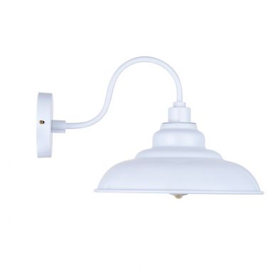 White Vintage Bedroom Wall Light