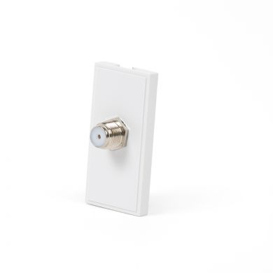 White Terminal F Connector